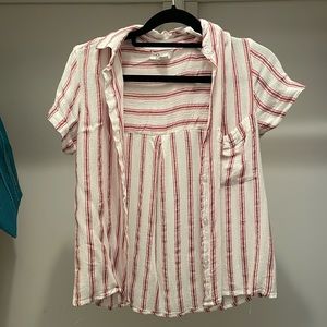 Collared button down shirt